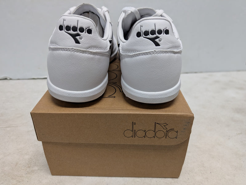 Load image into Gallery viewer, Diadora Brasil R TFR Soccer Turf Soccer Shoes White
