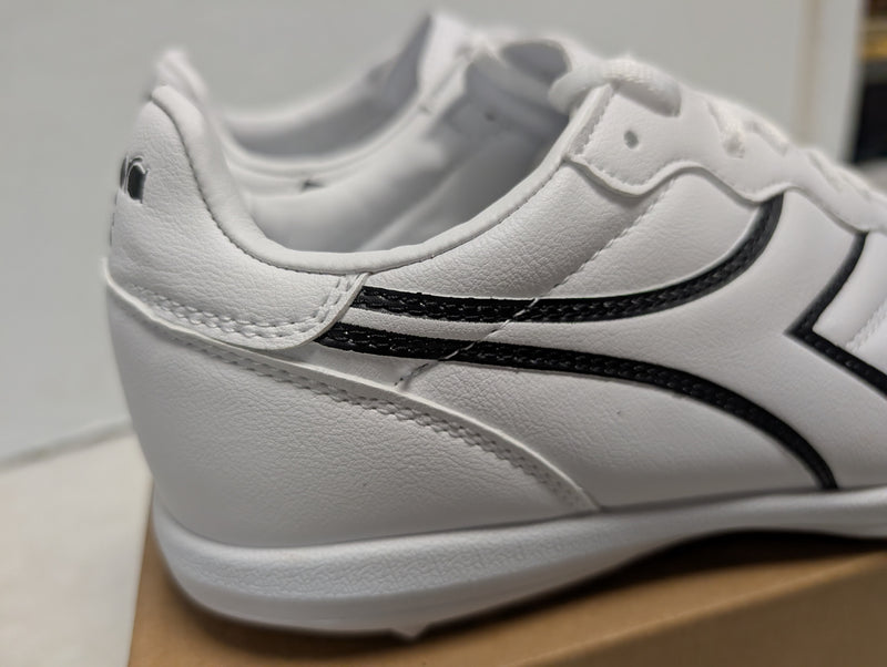 Load image into Gallery viewer, Diadora Brasil R TFR Soccer Turf Soccer Shoes White
