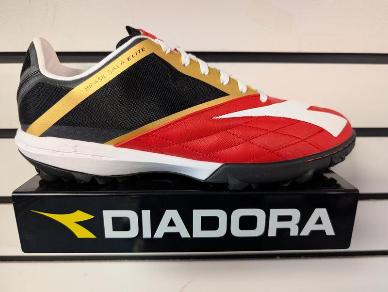 Load image into Gallery viewer, Diadora Brasil Sala Elite Turf Soccer Shoes

