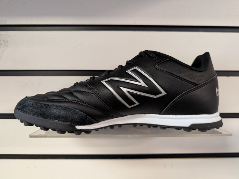 Load image into Gallery viewer, New Balance 442 V2 Team Turf Soccer Shoes Black Leather

