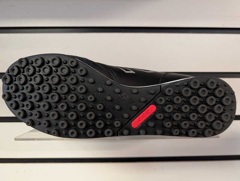 Load image into Gallery viewer, New Balance 442 V2 Team Turf Soccer Shoes Black Leather
