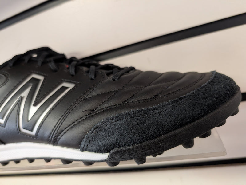 Load image into Gallery viewer, New Balance 442 V2 Team Turf Soccer Shoes Black Leather
