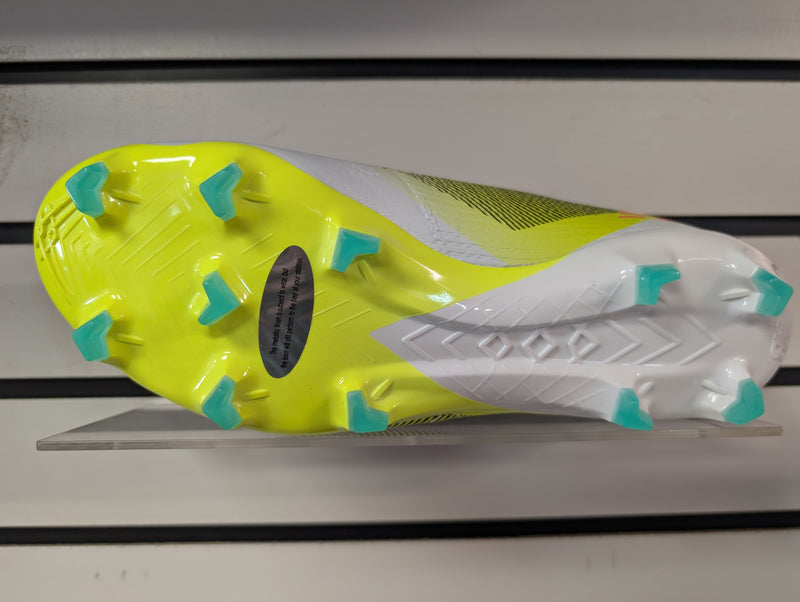 Load image into Gallery viewer, New Balance Furon Pro FG V7+ White Soccer Cleats Wide
