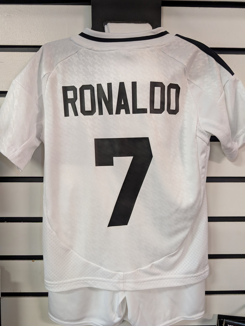 Load image into Gallery viewer, adidas Ronaldo #7 Real Madrid Kids Toddler Mini Kit 24/25
