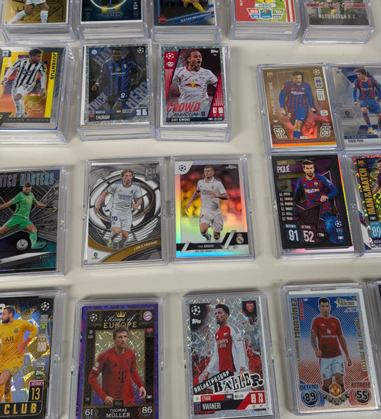 50 Soccer Card  Mystery Box Men's Players
