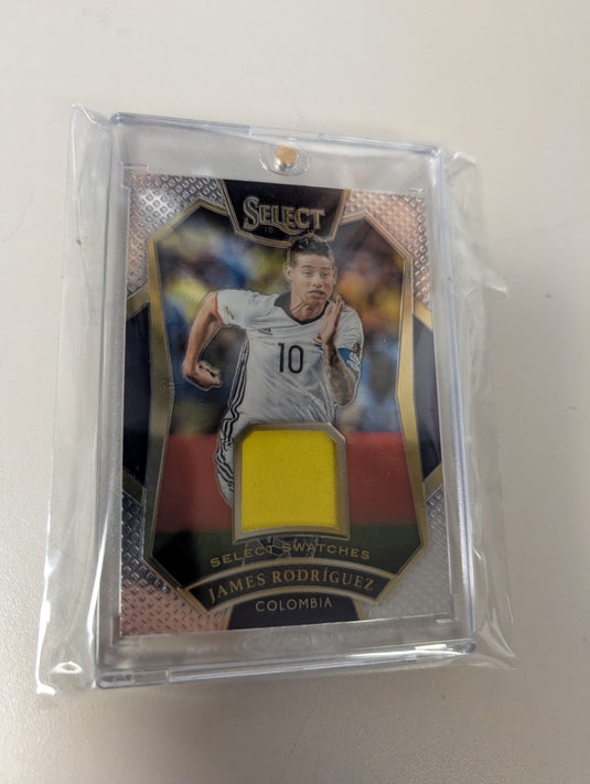 Panini Select 2016/17 James Rodriguez Colombia Player worn /199