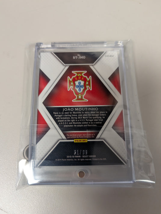 Panini Select Stars 2015/16 Portugal Joao Moutinho Player Worn /99