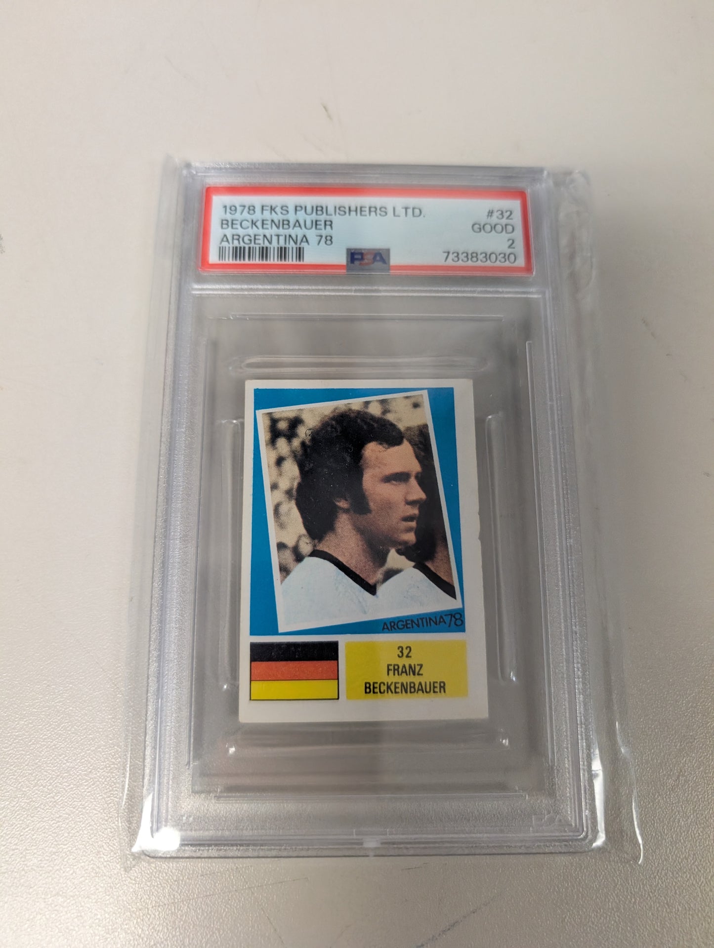 1978 FSK Publishers Beckenbauer Argentina 1978 PSA 2