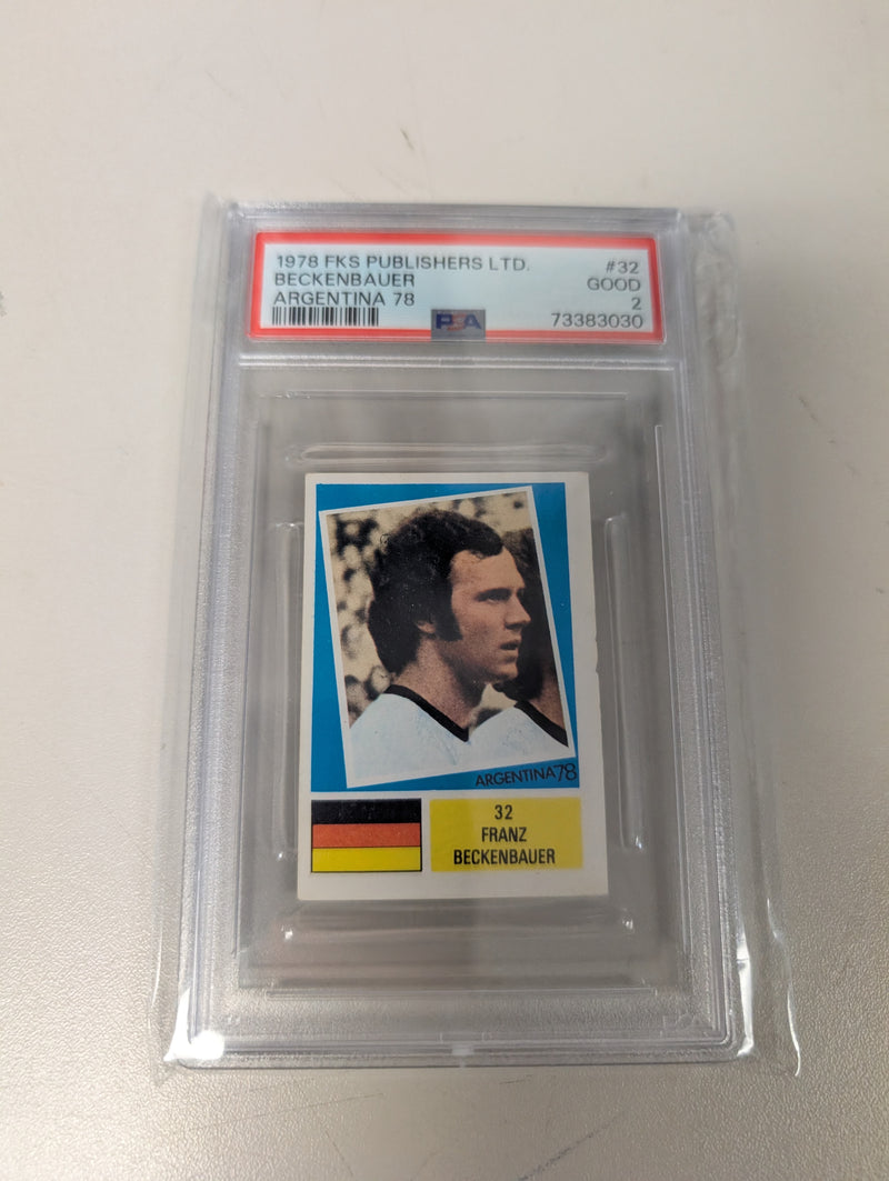 Load image into Gallery viewer, 1978 FSK Publishers Beckenbauer Argentina 1978 PSA 2
