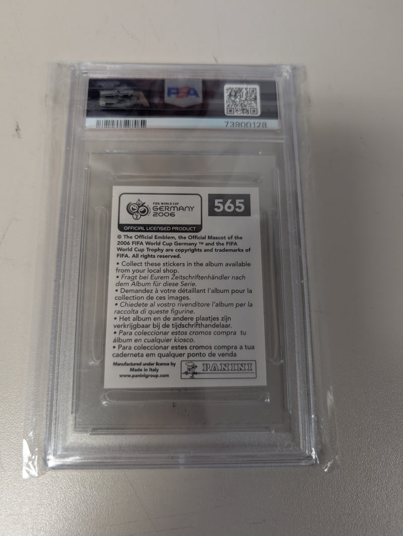 Load image into Gallery viewer, 2006 Panini Andry Schevchenko Sticker Ukraine PSA 9
