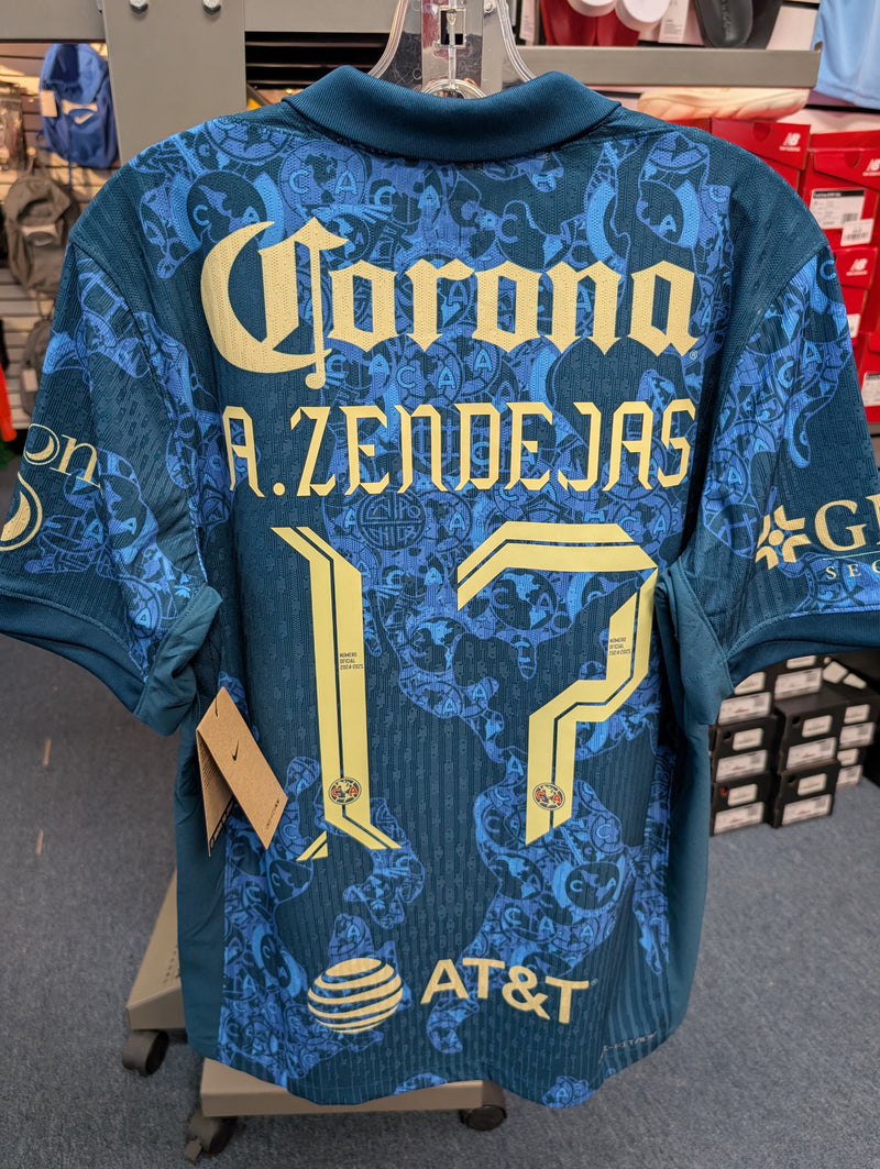 Load image into Gallery viewer, Nike Club América 2024/25 Match Away Jersey Zendejas #17
