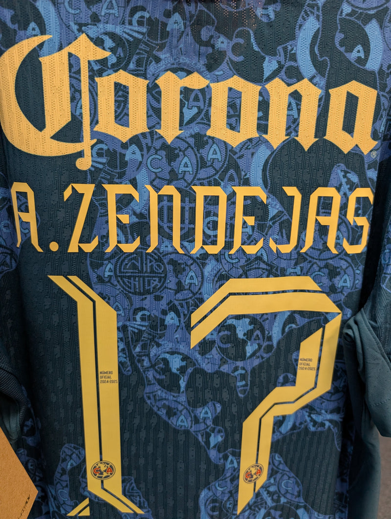 Load image into Gallery viewer, Nike Club América 2024/25 Match Away Jersey Zendejas #17
