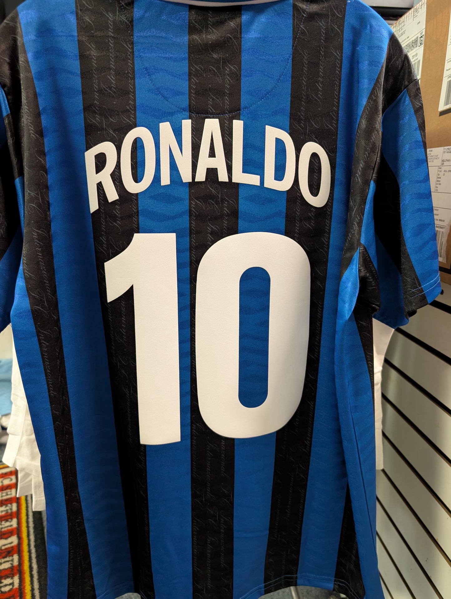 Copa Ronaldo #10 FC Internazionale Milan 1997 - 98 Retro Football Shirt