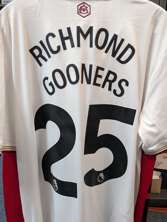Richmond Gooners Arsenal FC Mens 3rd Jersey 25/26