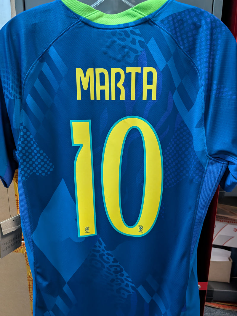 Load image into Gallery viewer, Marta #10 Nike Brazil 2025 Stadium Jersey Away
