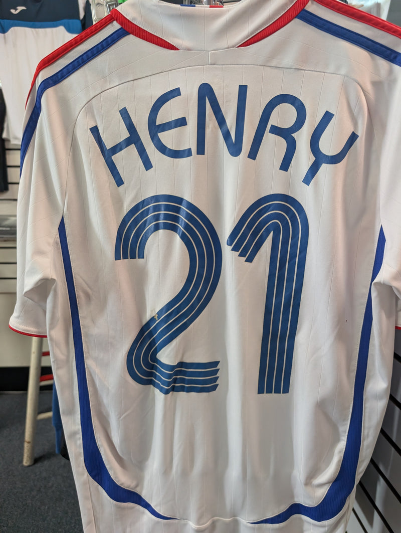 Load image into Gallery viewer, 2006 France Henry #21 Wrong number ***VINTAGE USED JERSEY*****
