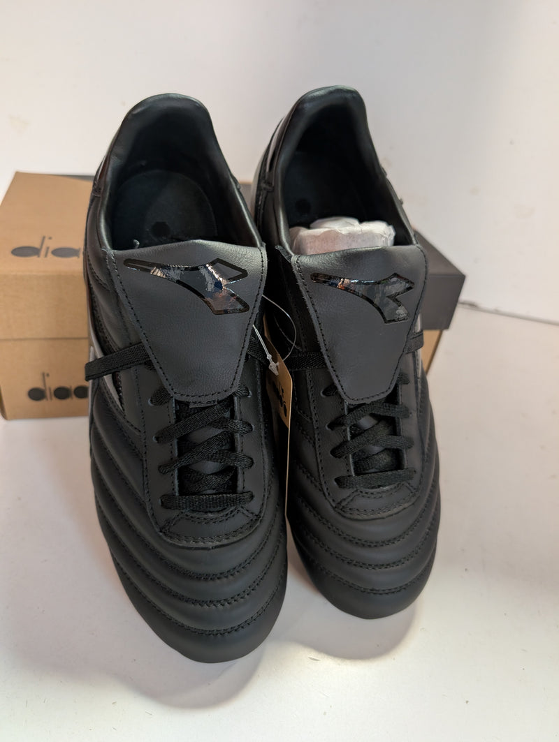 Load image into Gallery viewer, Diadora Brasil Icon LT T MDPU Black Leather
