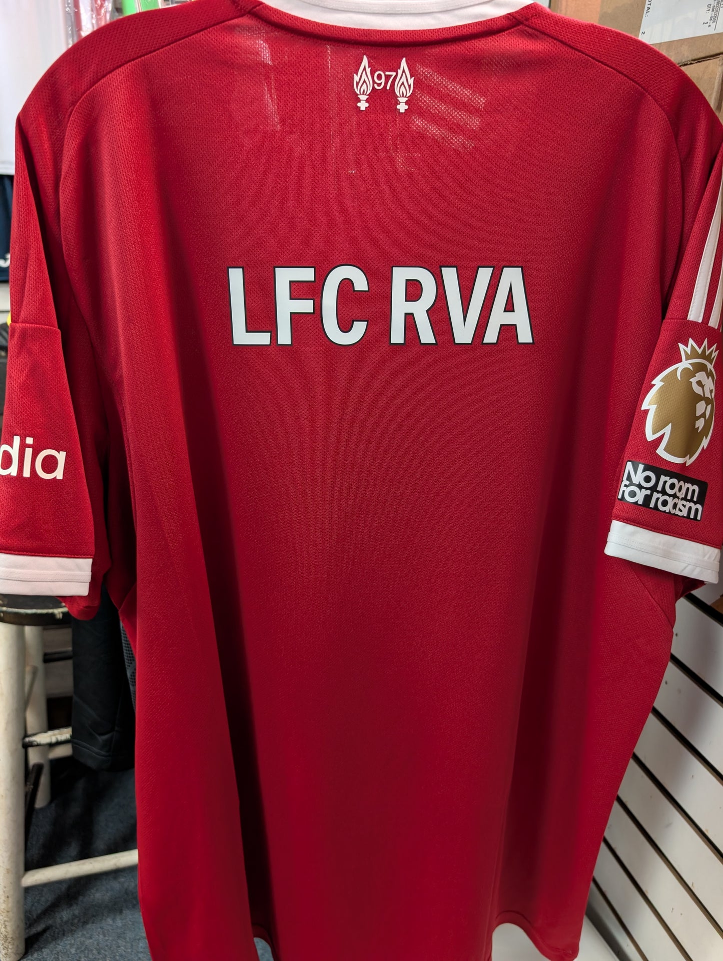 Men's Liverpool FC 26/26 Home  Custom LFC RVA on back