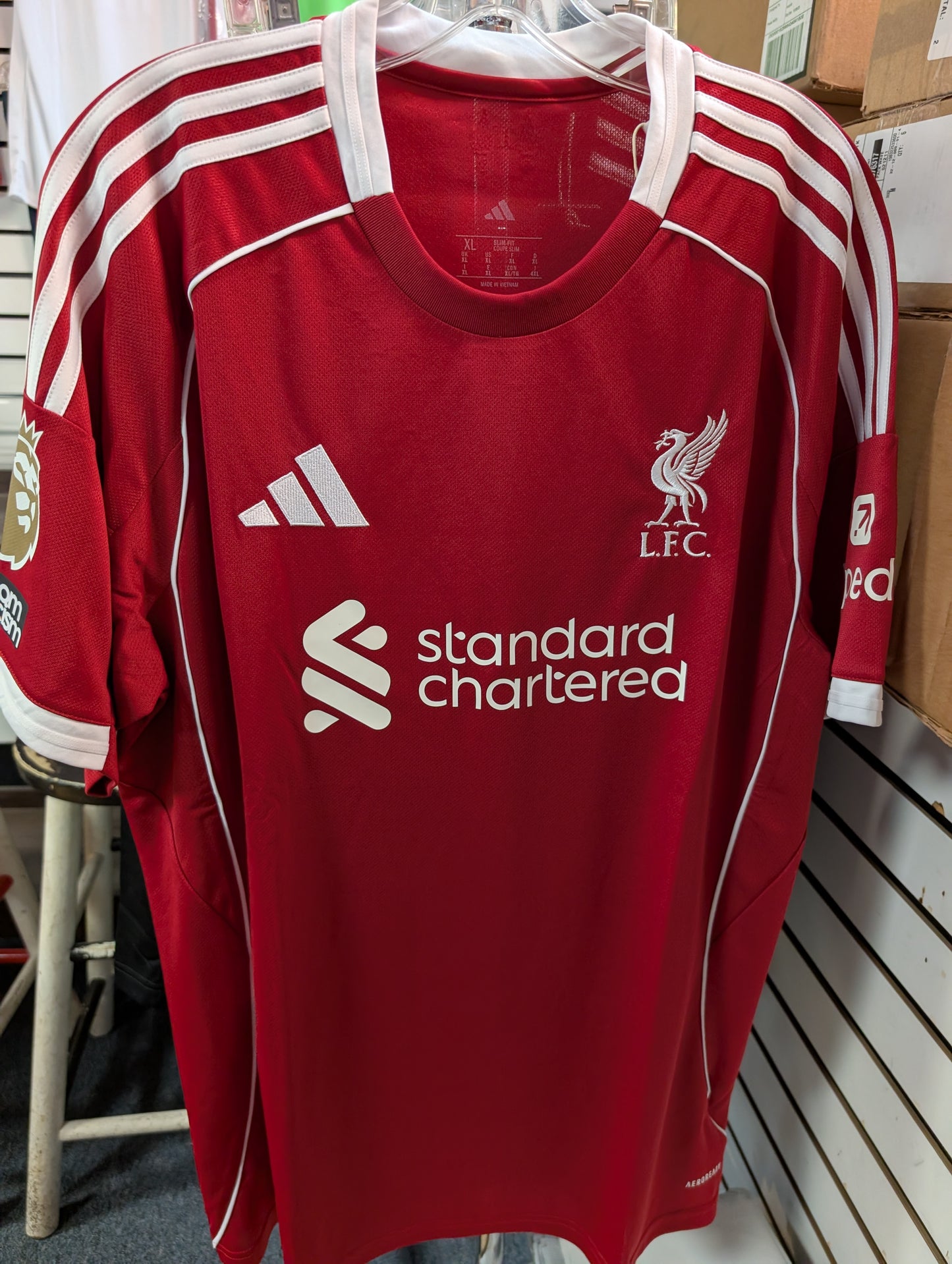 Men's Liverpool FC 26/26 Home  Custom LFC RVA on back