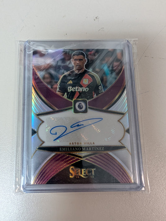 Emiliano Martinez Ason Villa Panini Select Autograph