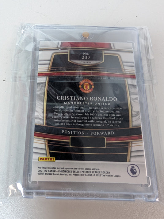 Cristiano Ronaldo Chronicles Select Premier League Purple MOJO #237