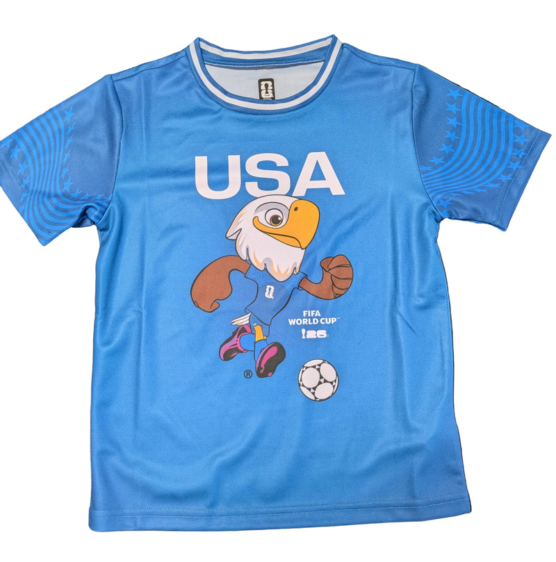 Load image into Gallery viewer, World Cup 2026 Youth Host Country Mascot Jersey
