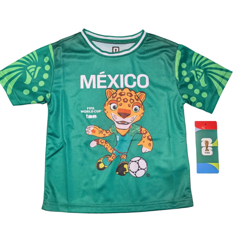 Load image into Gallery viewer, World Cup 2026 Youth Host Country Mascot Jersey
