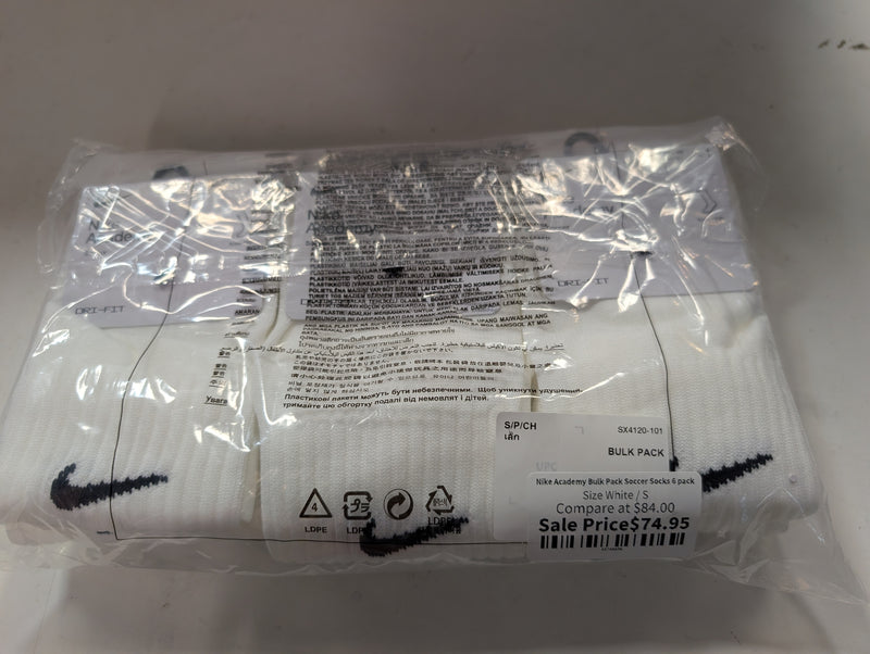 Load image into Gallery viewer, Nike Academy Bulk Pack Soccer Socks 6 pack
