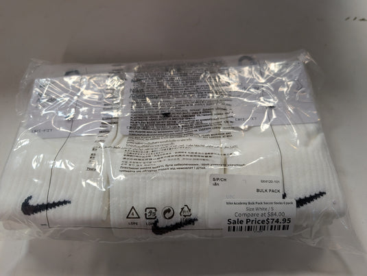 Nike Academy Bulk Pack Soccer Socks 6 pack