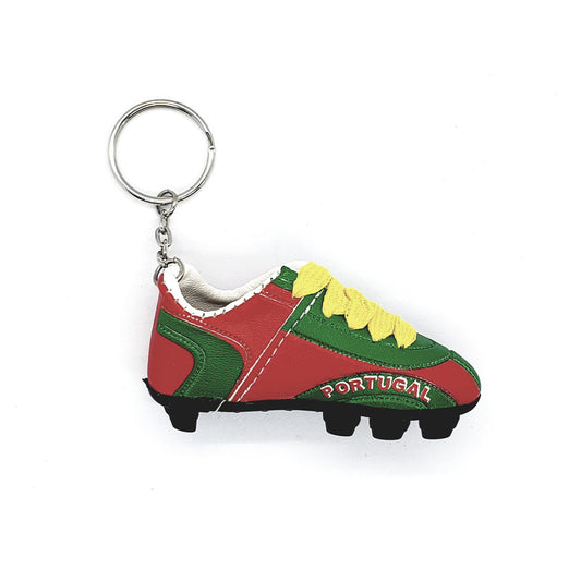 Portugal mini Soccer Cleat Keychain