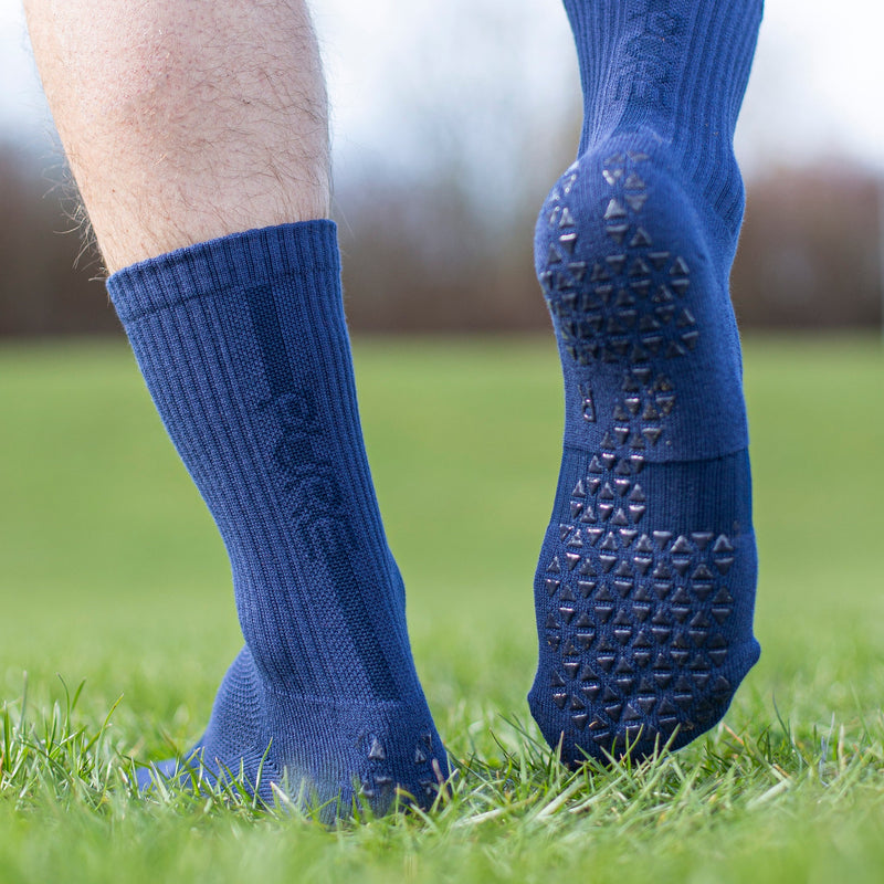 Load image into Gallery viewer, Pure Grip Socks Pro Stealth Navy Blue
