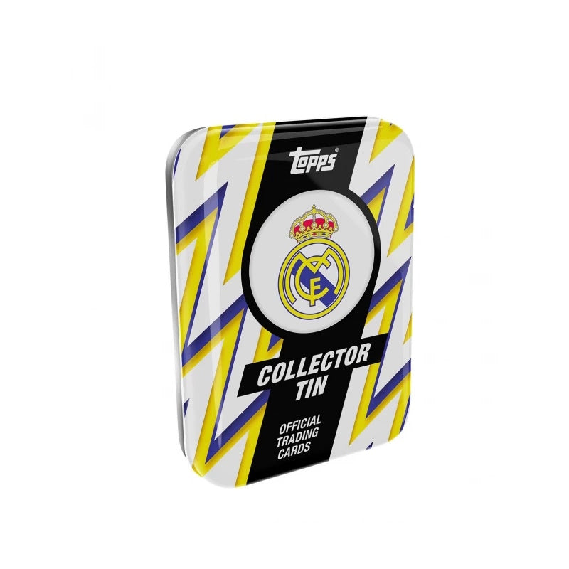 2025-26 Topps Real Madrid Collectors Tin Set