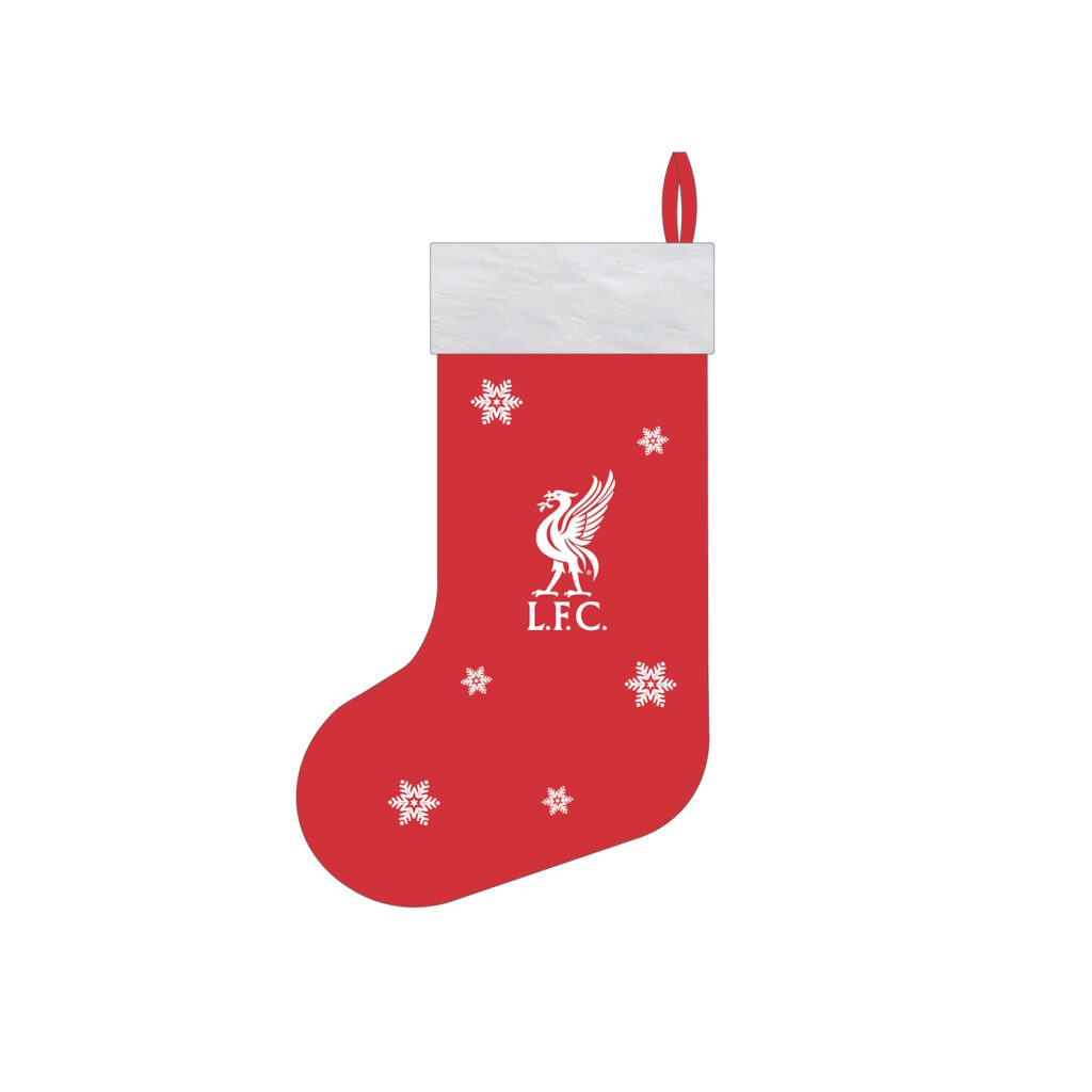 Liverpool FC Snowflake Christmas Stocking