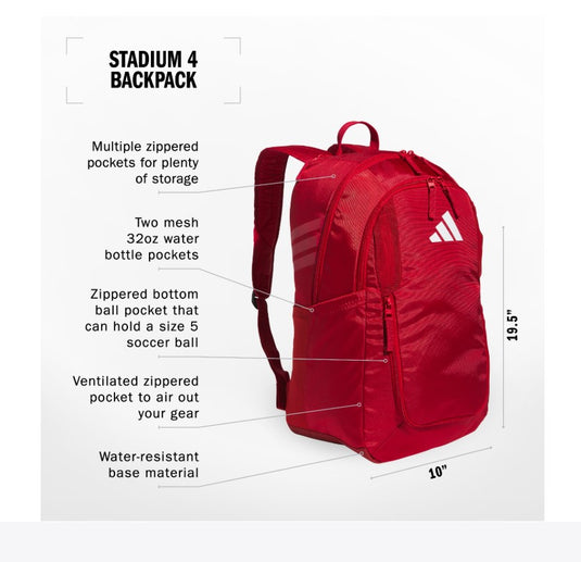adidas Stadium 4 Backpack adidas Stadium 4 Backpack