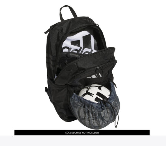 adidas Stadium 4 Soccer Backpack Black