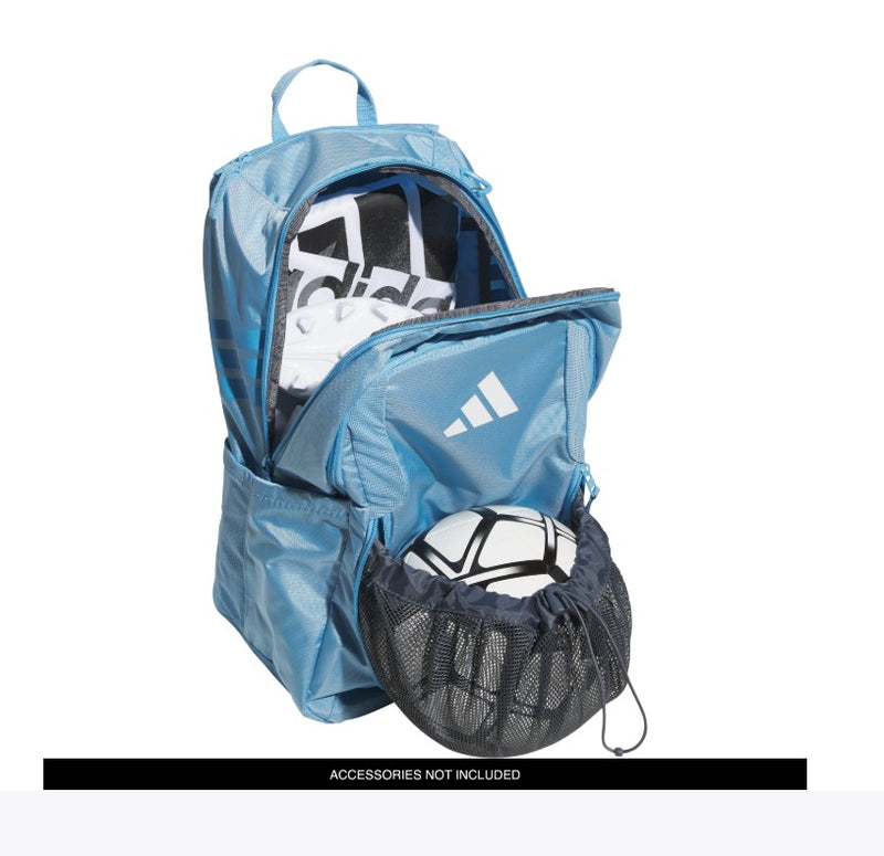 Load image into Gallery viewer, adidas Stadium 4 Soccer Backpack Team Light Blue
