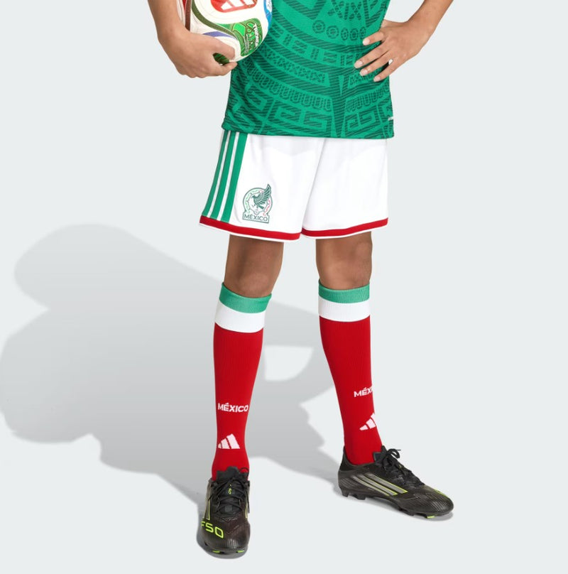 Load image into Gallery viewer, adidas Mexico 2026 Home Youth Shorts
