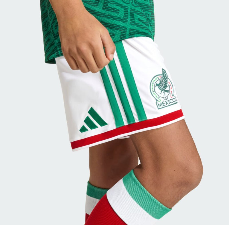 Load image into Gallery viewer, adidas Mexico 2026 Home Youth Shorts
