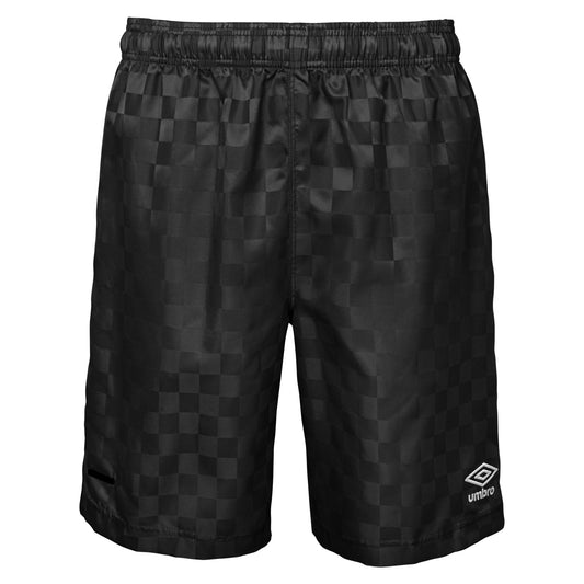 Umbro Checkerboard Soccer Shorts Black