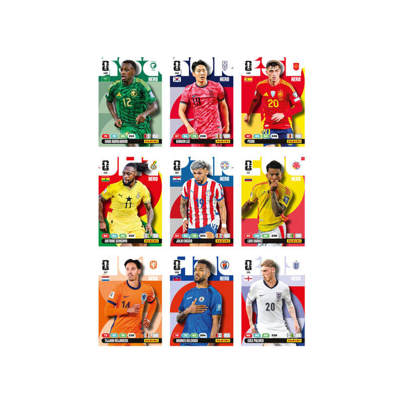 Load image into Gallery viewer, 2026 Panini Adrenalyn XL FIFA World Cup Cards Single Pack of 8 Cards
