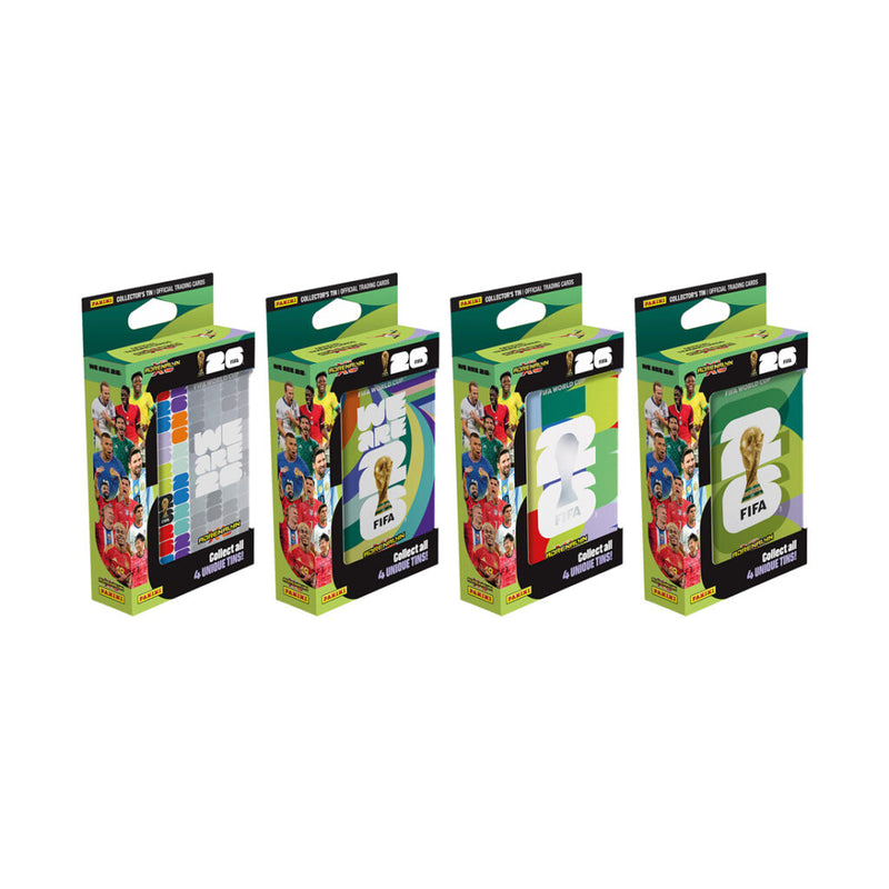 Load image into Gallery viewer, 2026 Panini Adrenalyn XL FIFA World Cup Cards Pocket Tin
