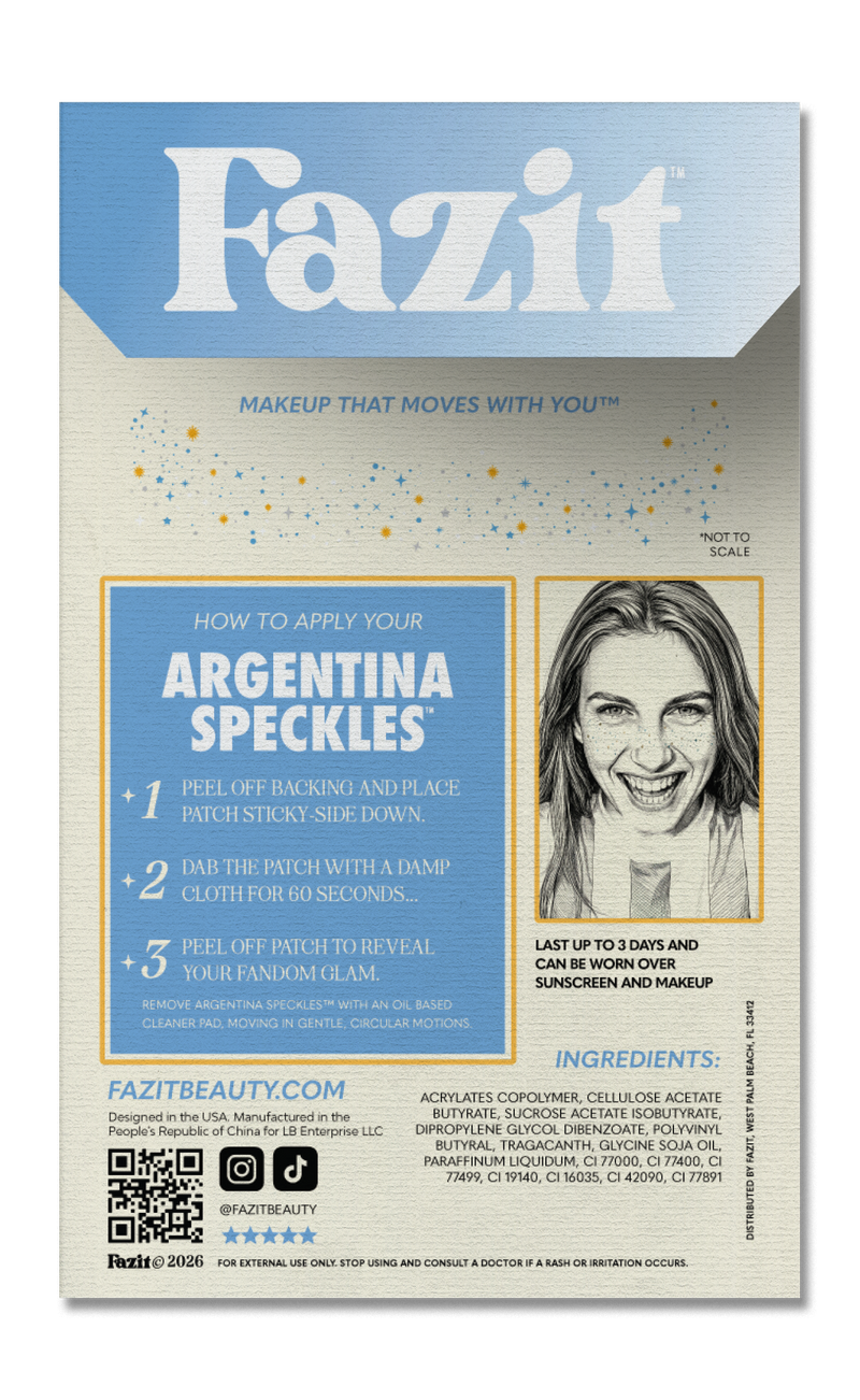 Load image into Gallery viewer, Argentina Soccer Speckles: 6
