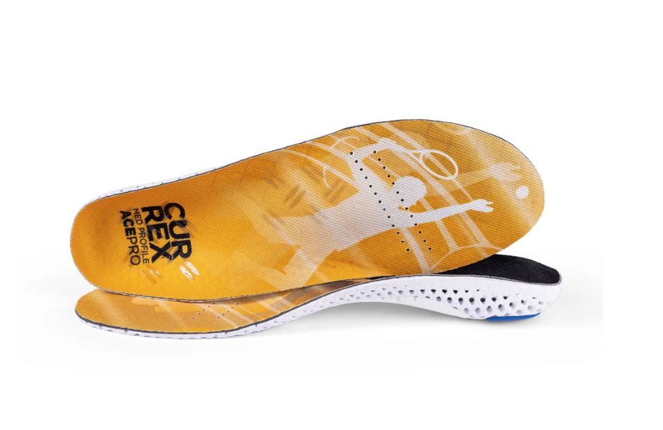 Currex AcePRO Insoles | Dynamic Insoles for Tennis Shoes