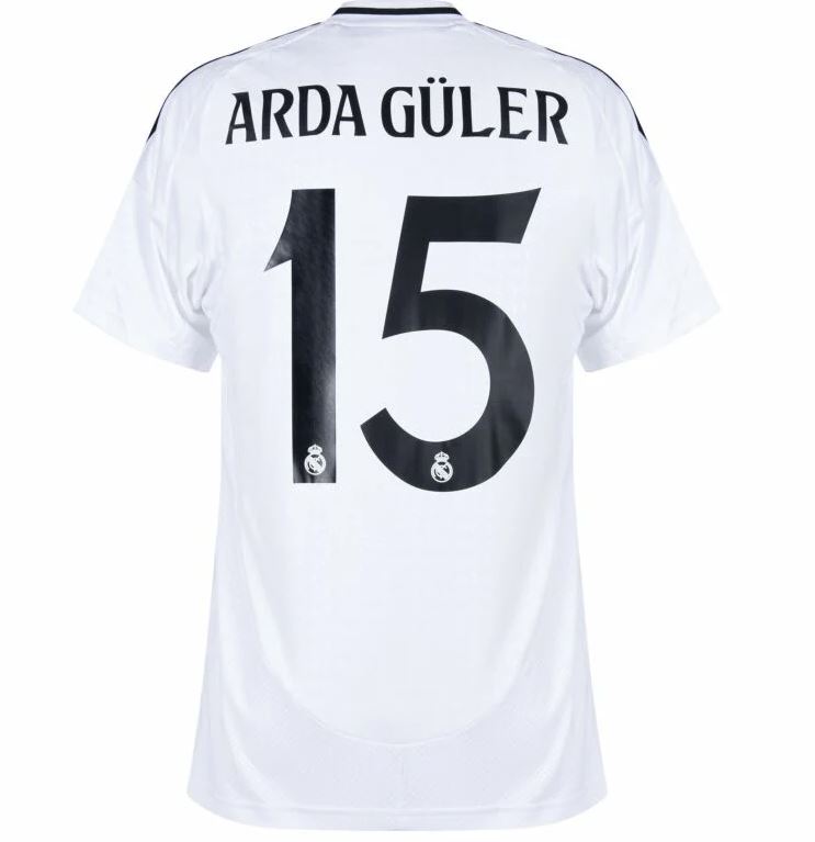 Load image into Gallery viewer, adidas Authentic Men's Real Madrid 24/25 Home Jersey Arda Guller #15
