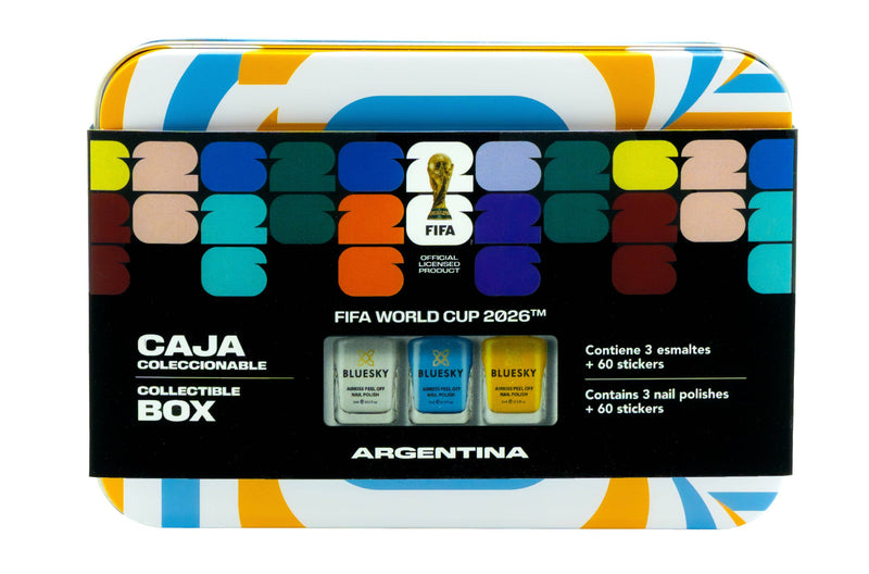 Load image into Gallery viewer, World Cup of Color | FIFA World Cup 2026™ Official Licensed Nail Polish Collectible Box Set - Argentina
