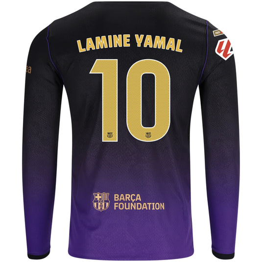 Men's FC Barcelona 2026/27 Stadium Away Long Sleeve