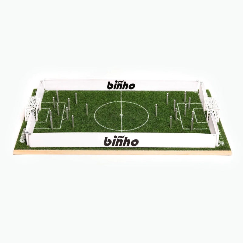 Load image into Gallery viewer, Binho Classic: Green Turf Soccer Flicking Table  Game
