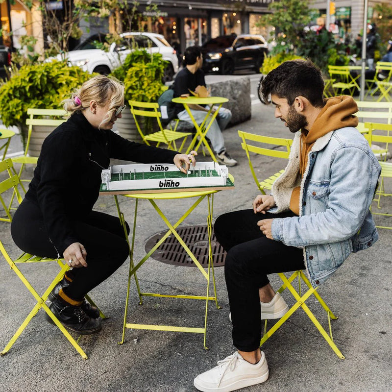 Load image into Gallery viewer, Binho Classic: Green Turf Soccer Flicking Table  Game
