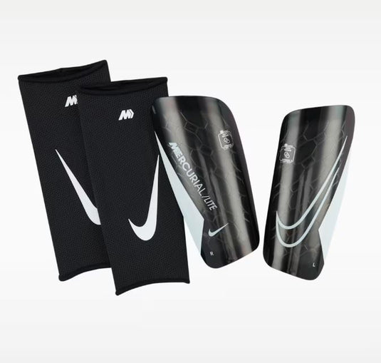 Nike Mercurial Lite Soccer Shinguards with Sleeves