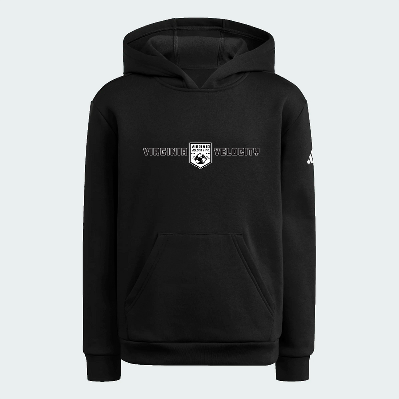 Load image into Gallery viewer, Youth adidas Virginia Velocity Fleece Pullover Hood
